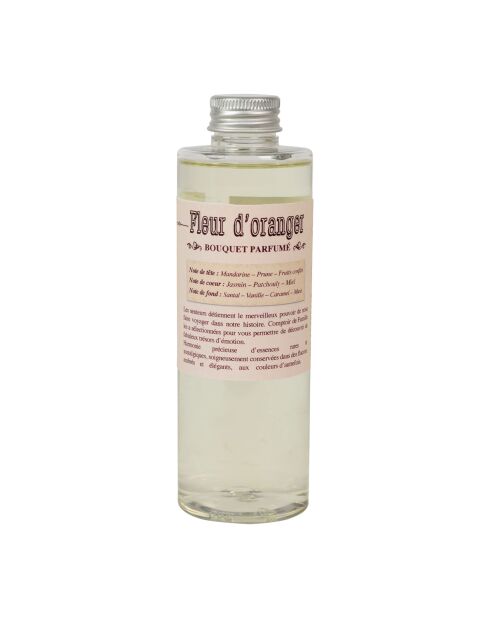 Recharge de bouquet parfumé fleur d'oranger - 200ml