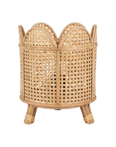 Lámpara ladret natural - 25x30 cm