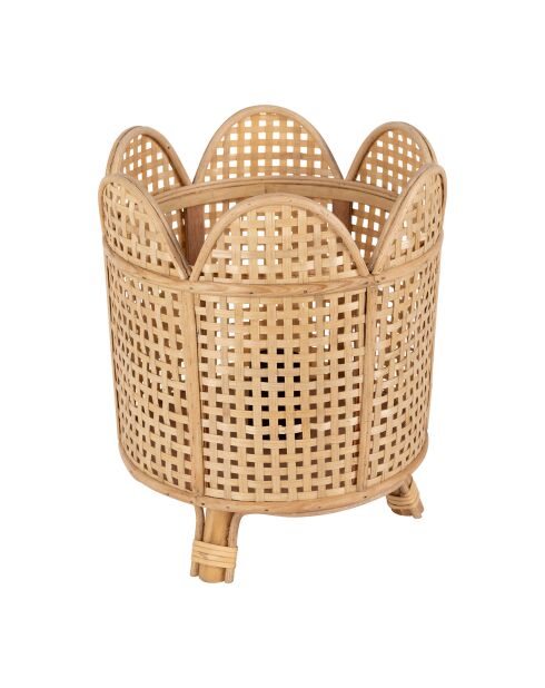 Lámpara ladret natural - 25x30 cm