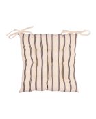 Galette de chaise campagne beige - 40x40 cm
