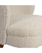 Sillón Claudine ecru - 65x67x76 cm