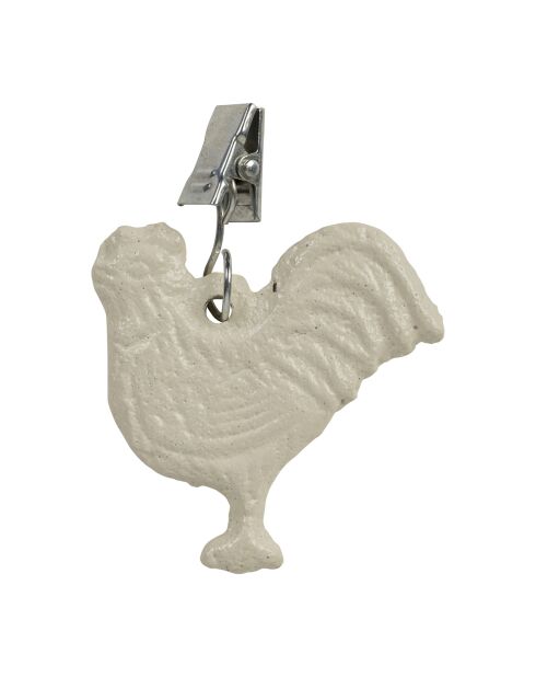 4 gebroken witte tafelkleedgewichten voor de achtertuin