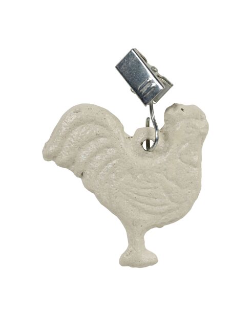 4 gebroken witte tafelkleedgewichten voor de achtertuin