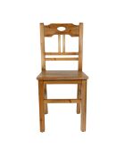 Sedia rustica naturale - 40x41x91 cm