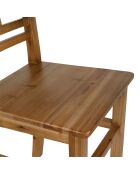 Sedia rustica naturale - 40x41x91 cm