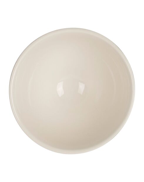 Cuenco de damero blanco/antracita - 75 cl