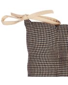 Galette de chaise campagne beige - 40x40 cm