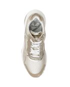 Zapatillas Biana beige/blancas
