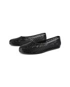 Schwarze PVC-Ballerie von Another World