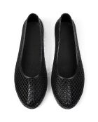 Schwarze PVC-Ballerie von Another World