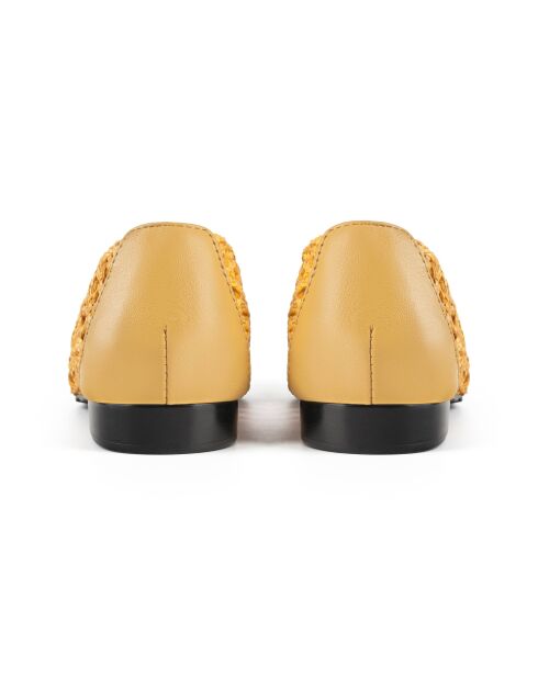 Balleriness en cuir Gotta Tell You jaunes