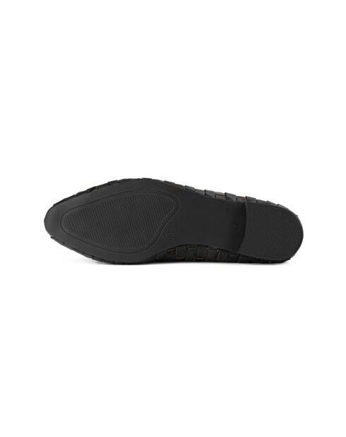 Ballerines en cuir Hypnotic noires