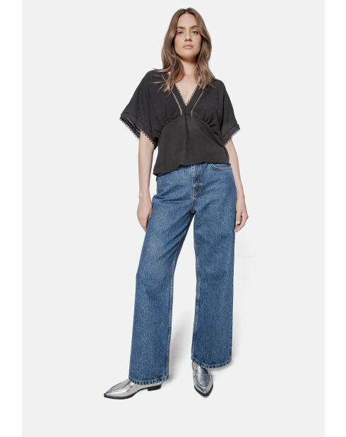 Balleriness en cuir No Regrets argentées