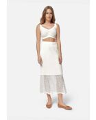 Hypnotiserende bruine leren ballerina's