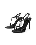 Sandali Moonlight Glow in pelle nera