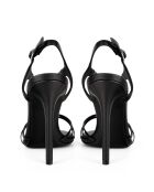 Sandali Moonlight Glow in pelle nera