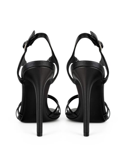 Sandali Moonlight Glow in pelle nera