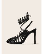 Escarpins en cuir Gigi noirs - Talon 11cm