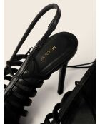 Escarpins en cuir Gigi noirs - Talon 11cm