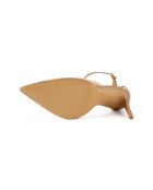 Come Away With Me Pumps aus goldfarbenem Satin