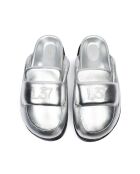 Silver Ready Or Not leren muiltjes