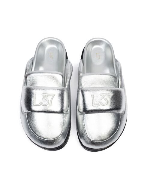 Silver Ready Or Not leren muiltjes