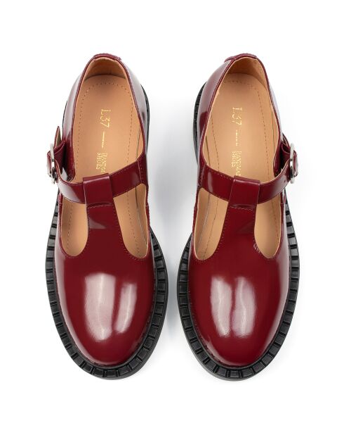 Chaussures en cuir Verni I'm Good rouges