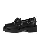 Mocasines de piel negros Get Back