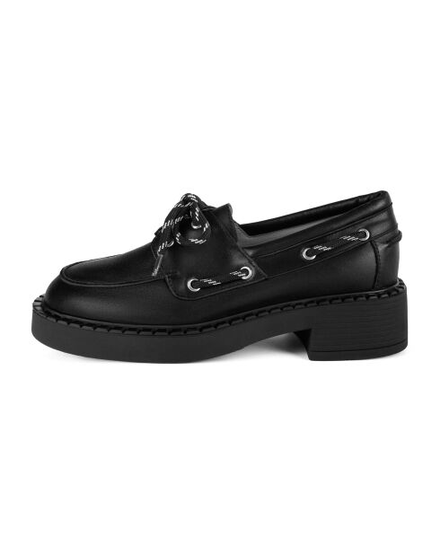 Mocasines de piel negros Get Back