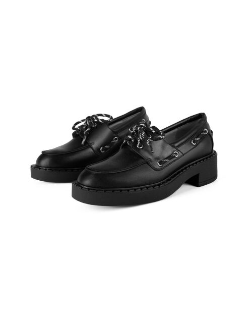 Mocasines de piel negros Get Back
