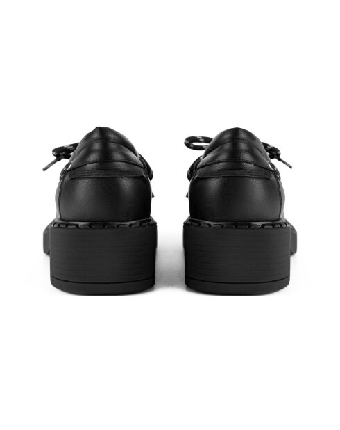 Mocasines de piel negros Get Back