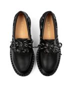 Mocasines de piel negros Get Back