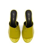 Mules de charol verdes Just Cool