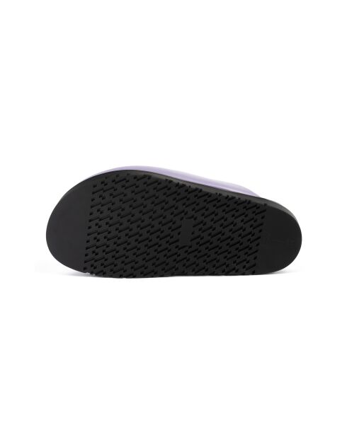 Pantoletten aus Leder, von Ready Or Not, Violett