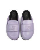 Pantoletten aus Leder, von Ready Or Not, Violett