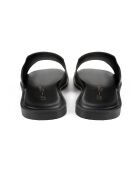 End Of An Era zwarte leren muiltjes