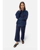 End Of An Era zwarte leren muiltjes