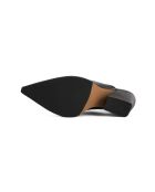 Mules Richmond de piel negra