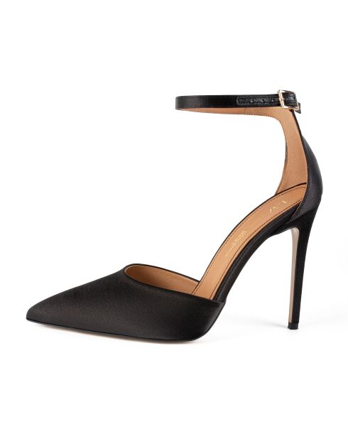 Escarpins en satin Come Away With Me noirs