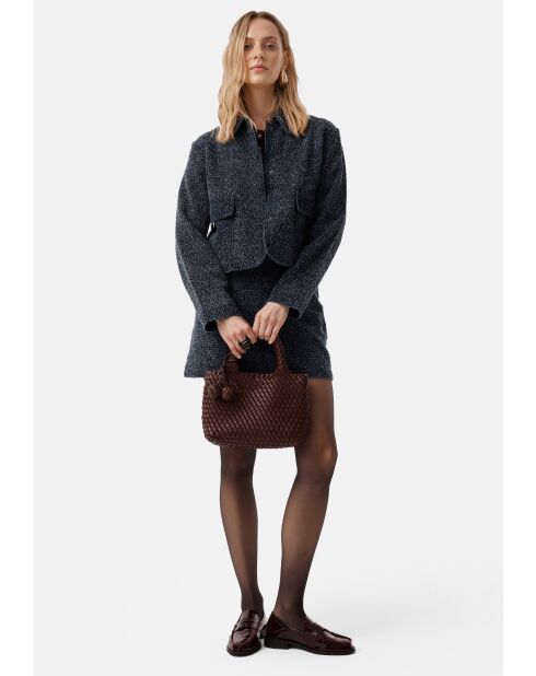 Westcoast bordeauxrode leren loafers