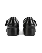 Mocassini Victory neri in pelle