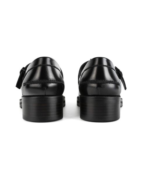 Mocassini Victory neri in pelle