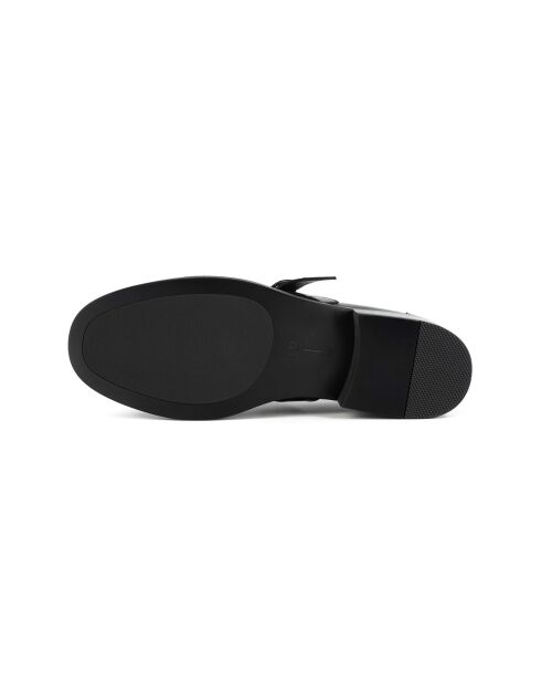 Mocassini Victory neri in pelle