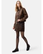 Mocassini Victory neri in pelle