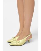 Escarpins en cuir Turn Me On Citron verts