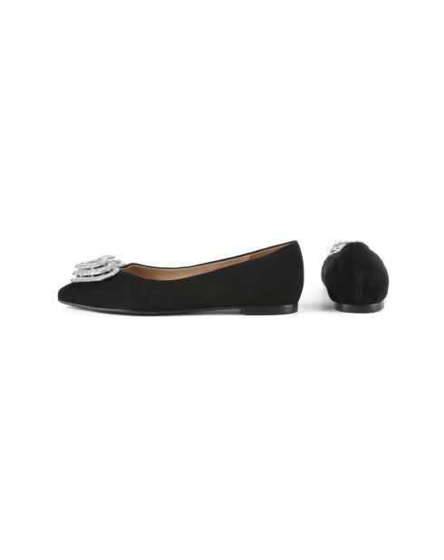 Ballerines en suède Memory Of You noires