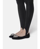 Ballerines en suède Memory Of You noires