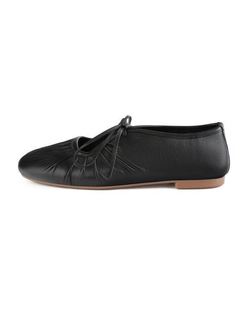 Ballerines  en cuir irreversible noires