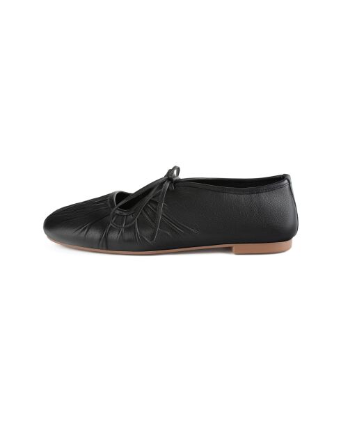 Ballerines  en cuir irreversible noires