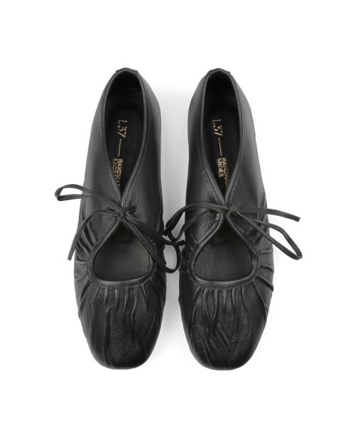Ballerines  en cuir irreversible noires